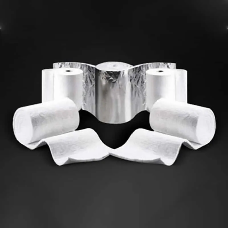 Ceramic Fiber Blanket With Aluminum Foil Used In Marine